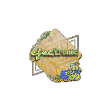 Sticker | electronic (Holo) | Rio 2022