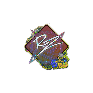 Sticker | REZ (Glitter) | Rio 2022