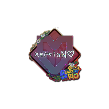 Sticker | xertioN (Glitter) | Rio 2022