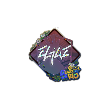 Sticker | EliGE (Glitter) | Rio 2022