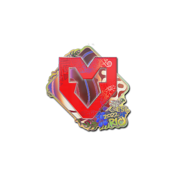 Sticker | MOUZ (Holo) | Rio 2022