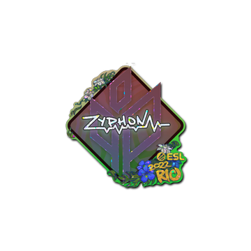 Sticker | Zyphon (Glitter) | Rio 2022
