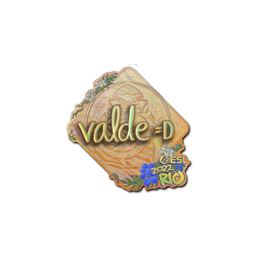 Sticker | v4lde (Holo) | Rio 2022