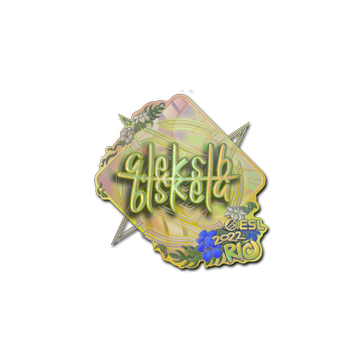 Sticker | Aleksib (Holo) | Rio 2022