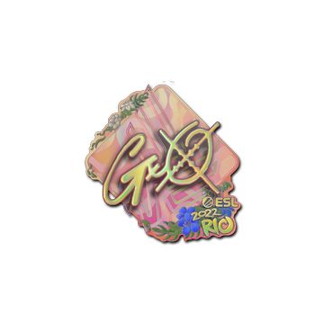 Sticker | gxx- (Holo) | Rio 2022