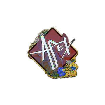 Sticker | apEX (Glitter) | Rio 2022