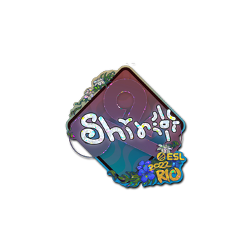 Sticker | sh1ro (Glitter) | Rio 2022