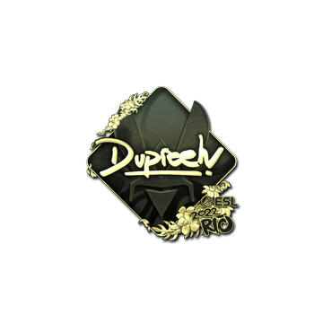 Sticker | dupreeh (Gold) | Rio 2022