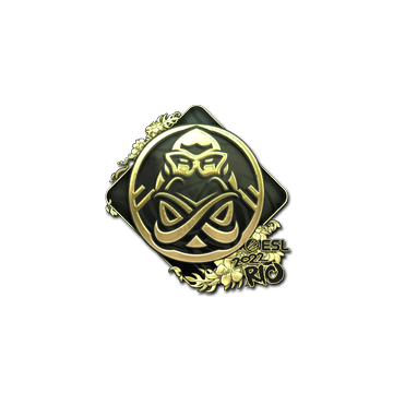 Sticker | ENCE (Gold) | Rio 2022