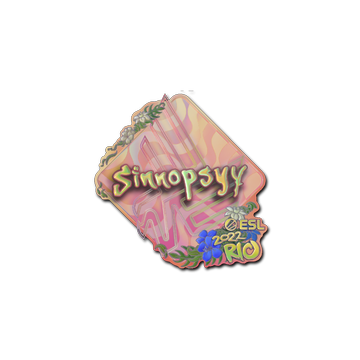 Sticker | sinnopsyy (Holo) | Rio 2022
