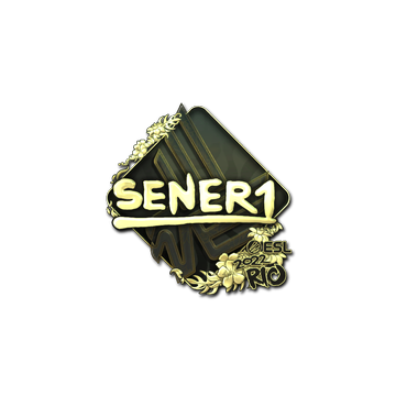 Sticker | SENER1 (Gold) | Rio 2022