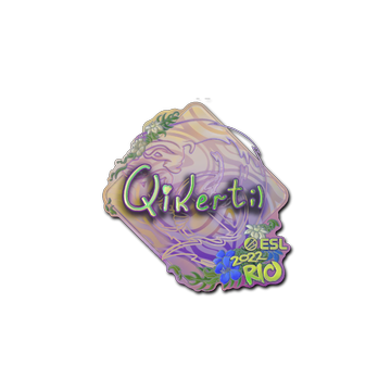 Sticker | qikert (Holo) | Rio 2022