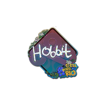 Sticker | Hobbit (Glitter) | Rio 2022