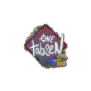 Sticker | tabseN (Glitter) | Rio 2022