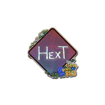 Sticker | HexT (Glitter) | Rio 2022