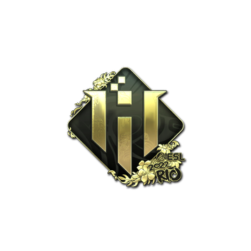 Sticker | IHC Esports (Gold) | Rio 2022