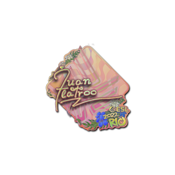 Sticker | juanflatroo (Holo) | Rio 2022