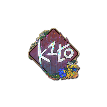 Sticker | k1to (Glitter) | Rio 2022