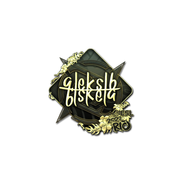 Sticker | Aleksib (Gold) | Rio 2022