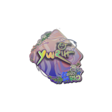 Sticker | yuurih (Holo) | Rio 2022
