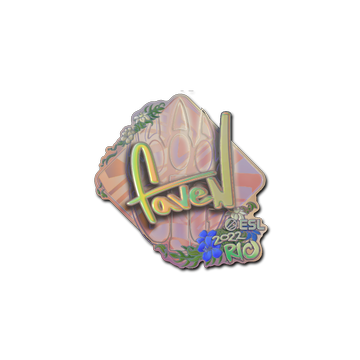 Sticker | faveN (Holo) | Rio 2022