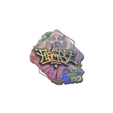 Sticker | FlameZ (Holo) | Rio 2022