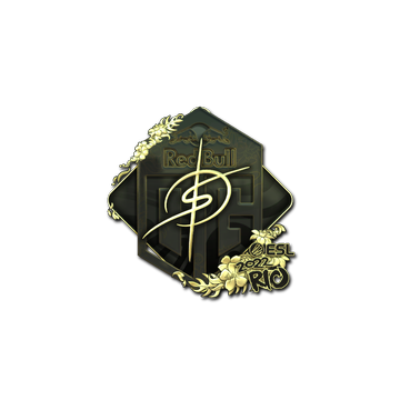 Sticker | degster (Gold) | Rio 2022