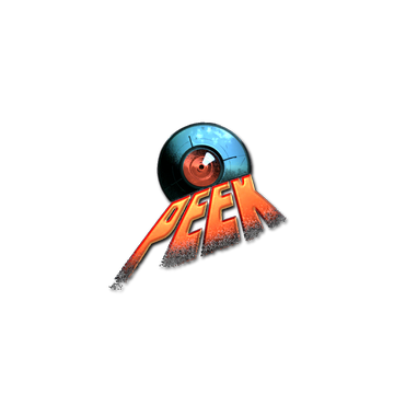 Sticker | Peek Me (Foil)