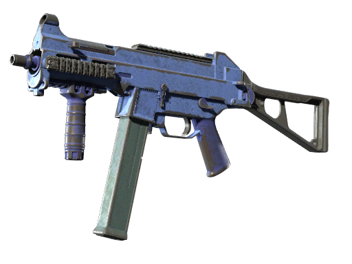 UMP-45 | Indigo (Battle-Scarred)