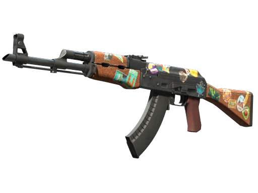 AK-47 | Viajante (Bem Desgastada)