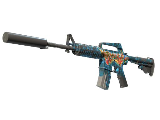 M4A1-S | Obra-prima (Bem Desgastada)