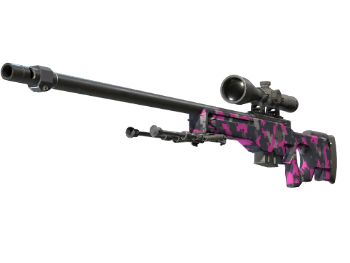 AWP | Camuflagem Digital — Rosa (Nova de Fábrica)