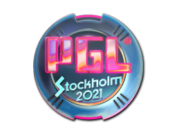 Produto Sticker | PGL (Holo) | Stockholm 2021