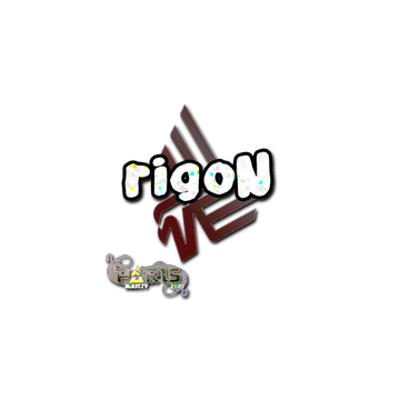 Sticker | rigoN (Glitter) | Paris 2023