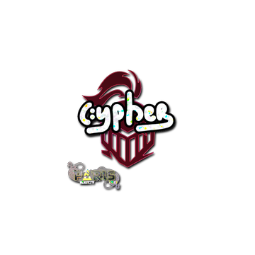 Sticker | Cypher (Glitter) | Paris 2023