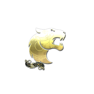 Sticker | FURIA (Gold) | Paris 2023