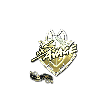 Sticker | jks (Gold) | Paris 2023