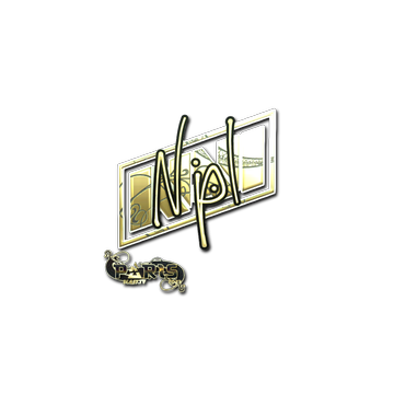 Sticker | npl (Gold) | Paris 2023