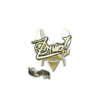 Sticker | ZywOo (Gold) | Paris 2023