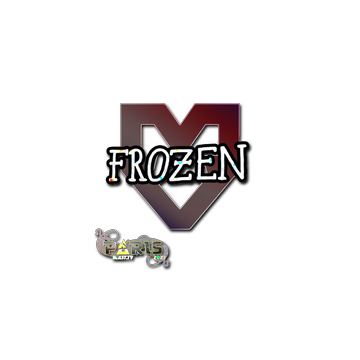 Sticker | frozen (Glitter) | Paris 2023