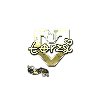 Sticker | torzsi (Gold) | Paris 2023