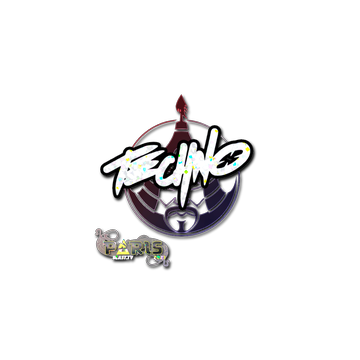 Sticker | Techno4K (Glitter) | Paris 2023