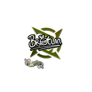 Sticker | Brollan (Glitter) | Paris 2023