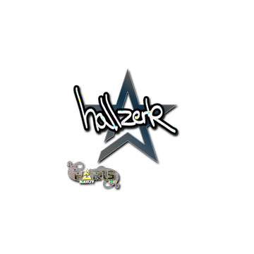 Sticker | hallzerk (Glitter) | Paris 2023