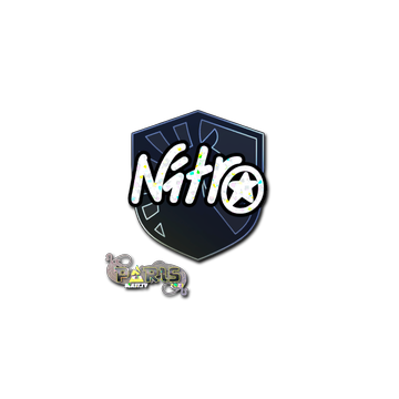 Sticker | nitr0 (Glitter) | Paris 2023