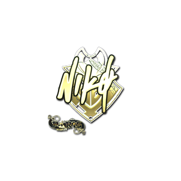 Sticker | NiKo (Gold) | Paris 2023