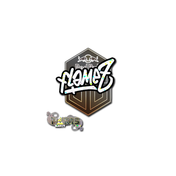 Sticker | FlameZ (Glitter) | Paris 2023