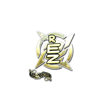 Sticker | REZ (Gold) | Paris 2023