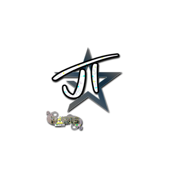 Sticker | JT (Glitter) | Paris 2023