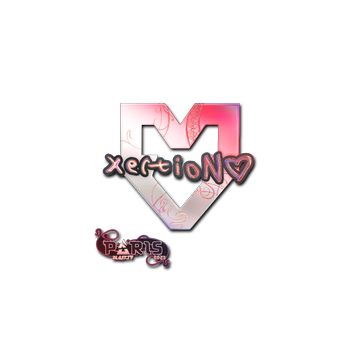 Sticker | xertioN (Holo) | Paris 2023